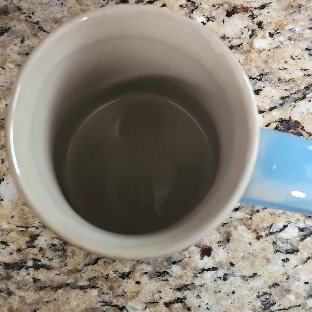 Blue Ceramic Mug 18oz I'm a‎ Nana. What's Your Superpower?